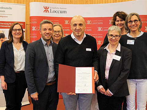 Deniz Kurku Gruppenfoto mit u.A. KAUSA