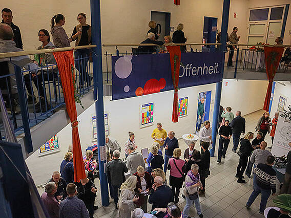 Weinmesse im Lichthof am 6. Februar 2026